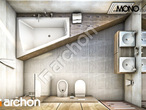 gotowy projekt Dom w idaredach (G2P) Wizualizacja łazienki (wizualizacja 3 widok 3)