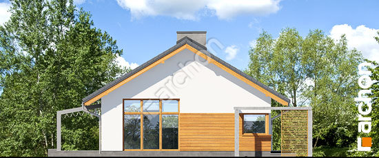 Elewacja boczna projekt dom w mekintoszach wp b64ed0f9f78e660996863578acaed835  266