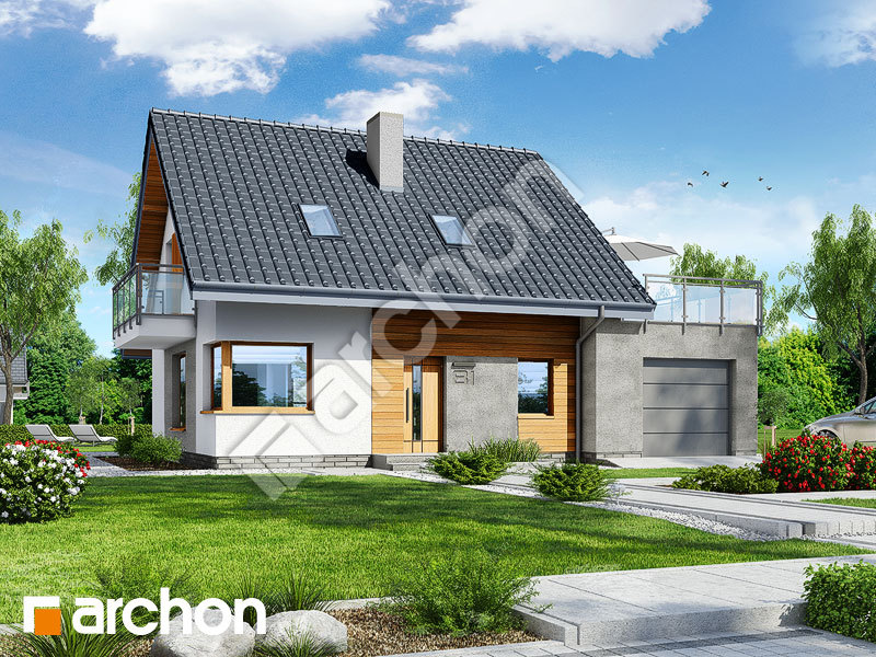 Projekt Domu Dom W Akantach 2 Archon