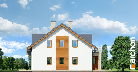 Elewacja boczna projekt dom w klematisach 18 ba9b61061fe73df94ad85656c936b879  266