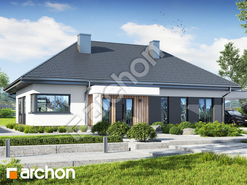 gotowy projekt Dom w mekintoszach 12 widok 1