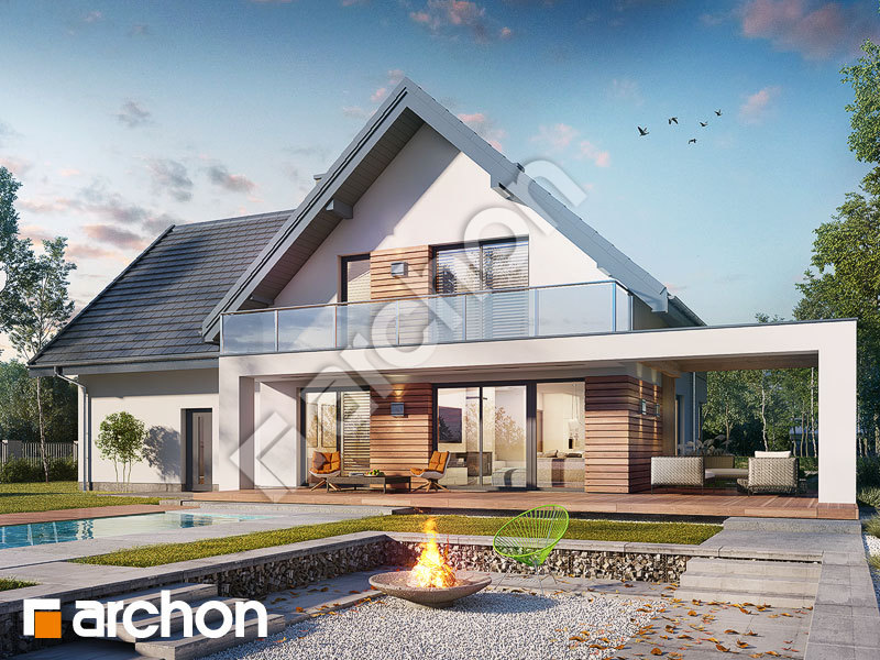 gotowy projekt Dom w amorfach 3 (G2) 