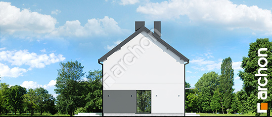 Elewacja boczna projekt dom w modrakach 4 r2ba 6a229018ded19235a6ea6ea7d2de3577  266
