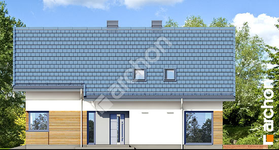 Elewacja boczna projekt dom w ligolach m 21e368e73162a72cfc5181c55c074d65  265