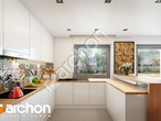 gotowy projekt Dom w ligolach (M) Wizualizacja kuchni 1 widok 1