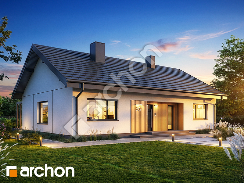 gotowy projekt Dom w lipiennikach 6 