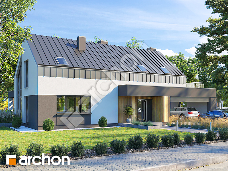 gotowy projekt Dom w kellerisach (G2) widok 2