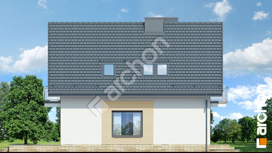Elewacja boczna projekt dom w rododendronach 21 n 4a1c88088e7ef1370475e60ed9fe37f8  266