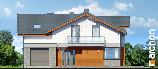Elewacja frontowa projekt dom w budlejach 3 63a6cf9406a9b9e157505f2550e7d771  264