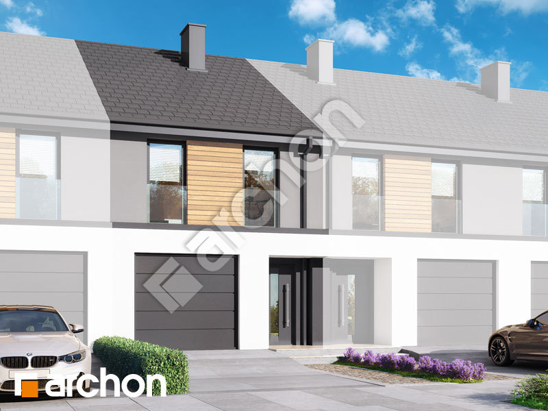 gotowy projekt Dom w ribesach (GS) widok 1