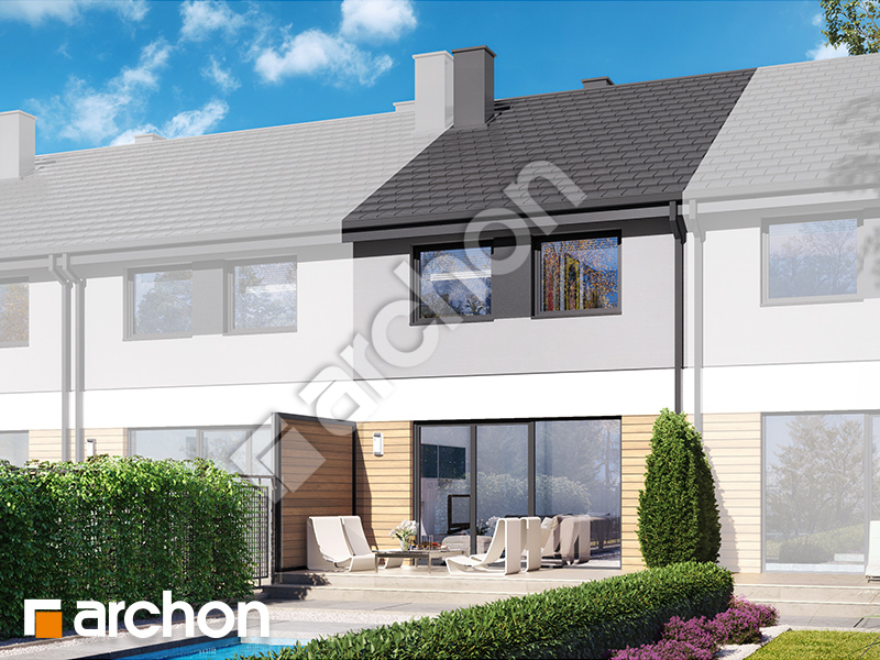 gotowy projekt Dom w ribesach (GS) widok 2