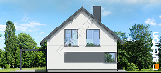 Elewacja boczna projekt dom w orchideach 4 e 22986e6ba467a3ca58f605e3d99e6c12  266