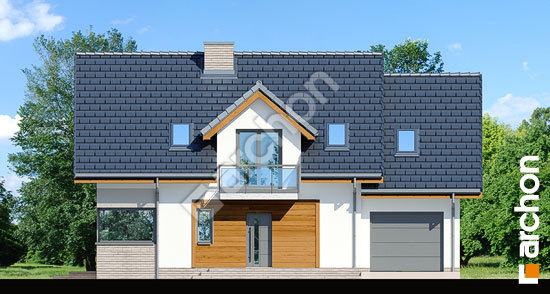 Elewacja frontowa projekt dom w jasiencach dd2249c800faae974beb2576ec8970db  264