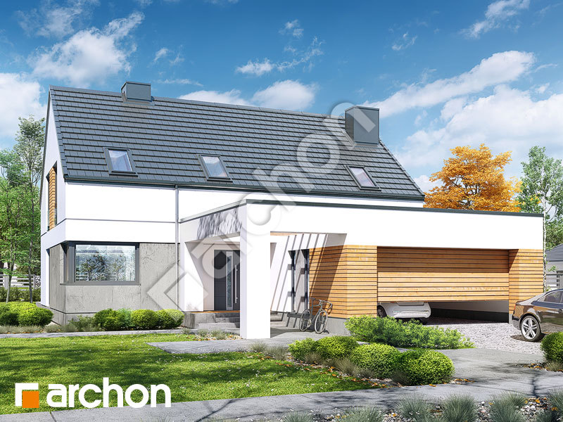 gotowy projekt Dom w santini 2 (G2) widok 2
