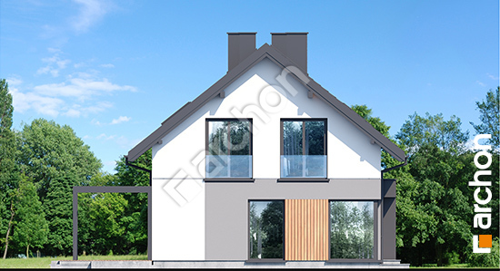 Elewacja boczna projekt dom w wisteriach 18 1ea0dff419efb4fba4dfe163435aafe8  265
