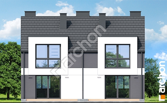 Elewacja ogrodowa projekt dom w bylicach 5 r2 1dda60bd7c776304b1dbf4a559996107  267