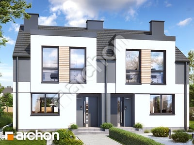 gotowy projekt Dom w bylicach 5 (R2) 