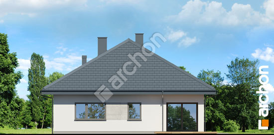 Elewacja ogrodowa projekt dom w cieszyniankach e oze 51eefda42bd66e1ee3ee6047c711f804  267