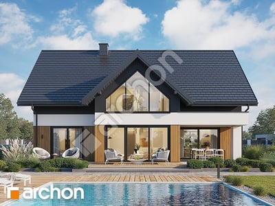 gotowy projekt Dom w wiśniach 4 (G2E) 