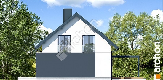 Elewacja boczna projekt dom w monardach g 1293b4139c7280e3e6dc47040591cec1  265