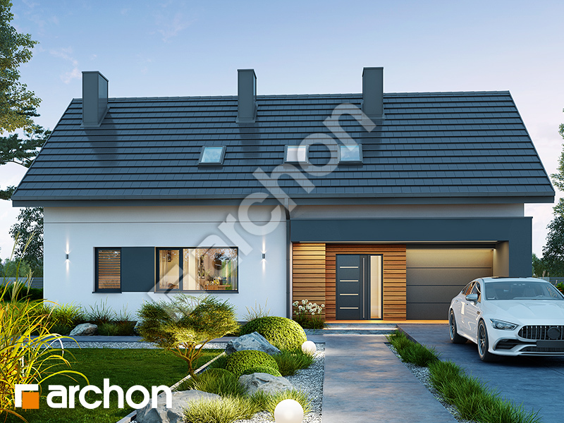 gotowy projekt Dom w monardach (G) widok 1