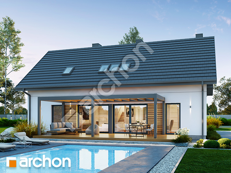 gotowy projekt Dom w monardach (G) widok 2