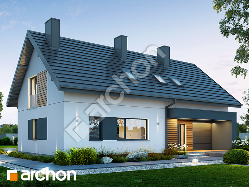 gotowy projekt Dom w monardach (G) widok 2