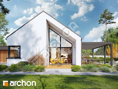 gotowy projekt Dom w kosaćcach 49 (G2E) OZE 