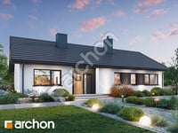 gotowy projekt Dom w skalnicach 3 widok 1