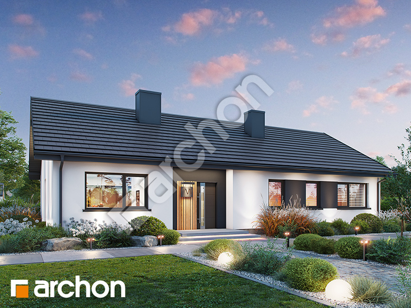 gotowy projekt Dom w skalnicach 3 