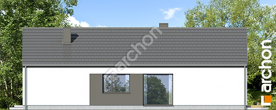 Elewacja boczna projekt dom w czosnkach e 224b08a7088fd0bccdd318bf92cf3e53  265