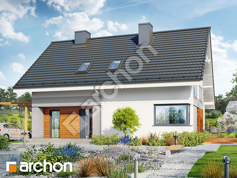 gotowy projekt Dom w malinówkach 4 