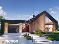 gotowy projekt Dom w mennicach 2 (GE) OZE 