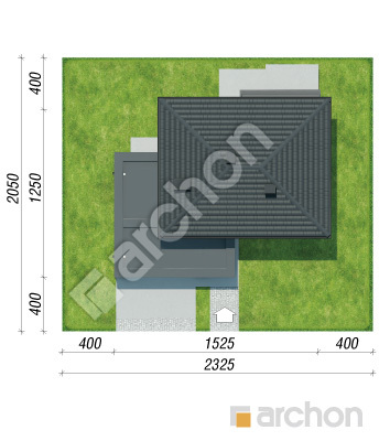gotowy projekt Willa Maja 3 (G2) sytuacja