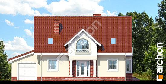 Elewacja frontowa projekt dom w mirabelkach g ver 2 1d34c97d8f3c4842c6cd784d6b710360  264