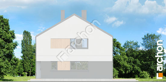 Elewacja boczna projekt dom w kurkumie 4 b a75bd6fd8cc2448d3b3087d46a5822f1  265
