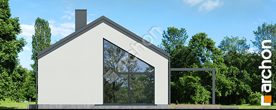 Elewacja boczna projekt dom w kosaccach 16 na b9f4ef506063c2a2c8ba1eca7c130b3d  265