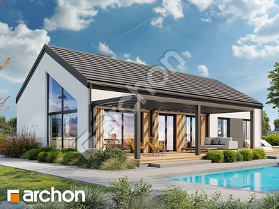 gotowy projekt Dom w kosaćcach 16 (NA) 