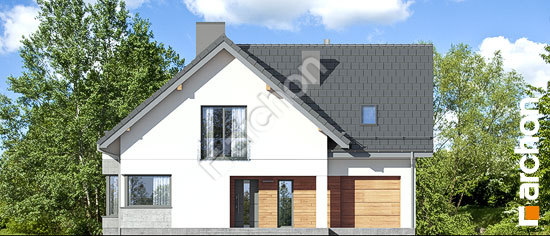 Elewacja frontowa projekt dom w miodownikach bbde7b5c342e5eddfd74af6a937cd51a  264