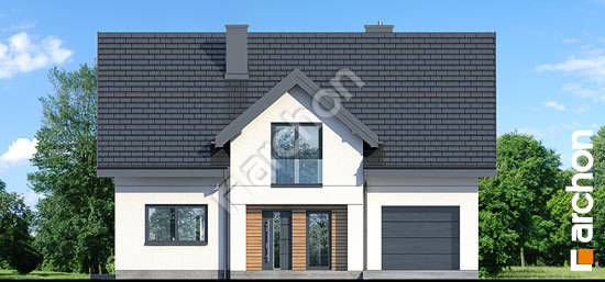 Elewacja frontowa projekt dom w balsamowcach 15 g 7a6edbcd8191e22b129c8edc3f90470c  264