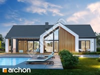 gotowy projekt Dom w kosaćcach 53 (E) widok 1