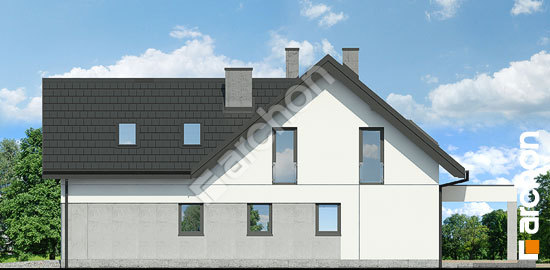 Elewacja boczna projekt dom w jaskierkach 4 g b06e04a70dc52713f491e427f0d92c0c  265