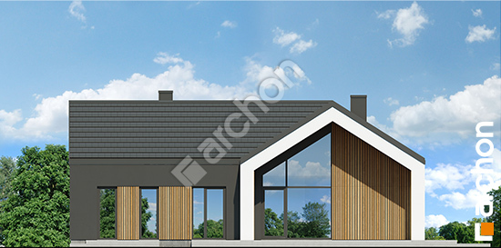 Elewacja ogrodowa projekt dom w azollach 7 ge 1482b1f118dcf59b24de00b3bfb0e25e  267