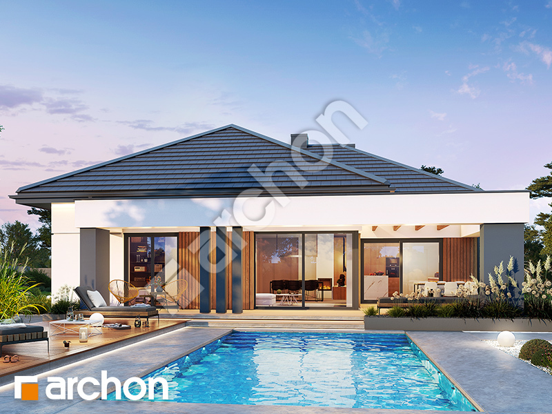 gotowy projekt Dom pod złotokapem 2 (G2E) 