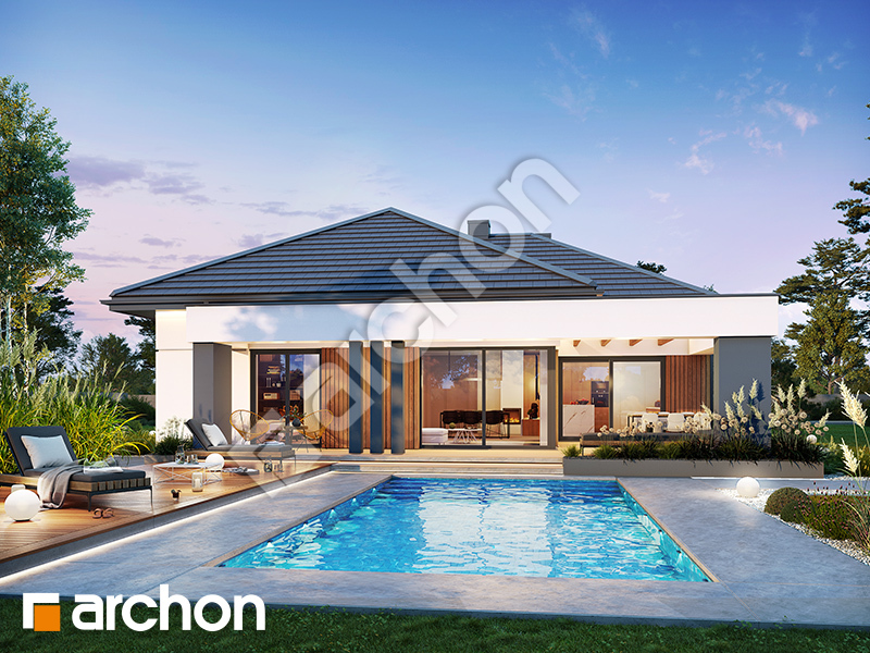 gotowy projekt Dom pod złotokapem 2 (G2E) 