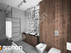 gotowy projekt Dom w nigellach (G) Wizualizacja łazienki (wizualizacja 3 widok 3)