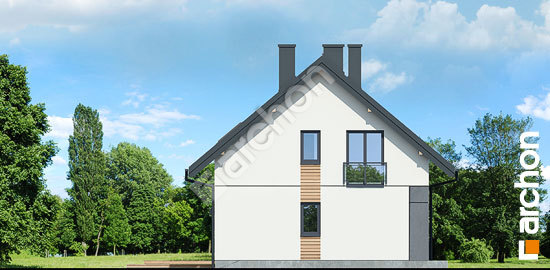 Elewacja boczna projekt dom w malinowkach 14 a 5bb8e47f8eac4fca07aed292068b9624  266