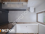 gotowy projekt Dom w modrzewiach 6 (E) OZE Wizualizacja łazienki (wizualizacja 3 widok 4)