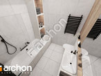 gotowy projekt Dom w klematisach 24 (S) Wizualizacja łazienki (wizualizacja 3 widok 4)