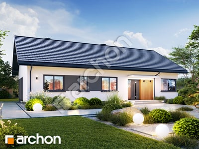 gotowy projekt Dom we wrotyczach (E) 